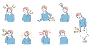 様々な不調に悩む女性