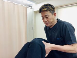 膝へのアプローチ