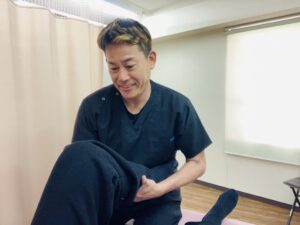 股関節へのアプローチ