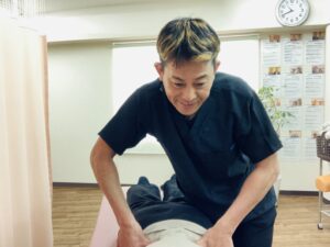 腰部へのアプローチ